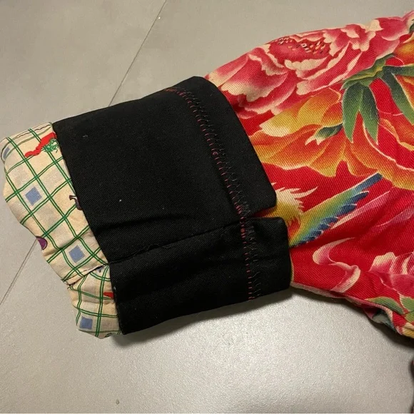 Colorful Floral Patchwork Jacket - Picture 13 of 16